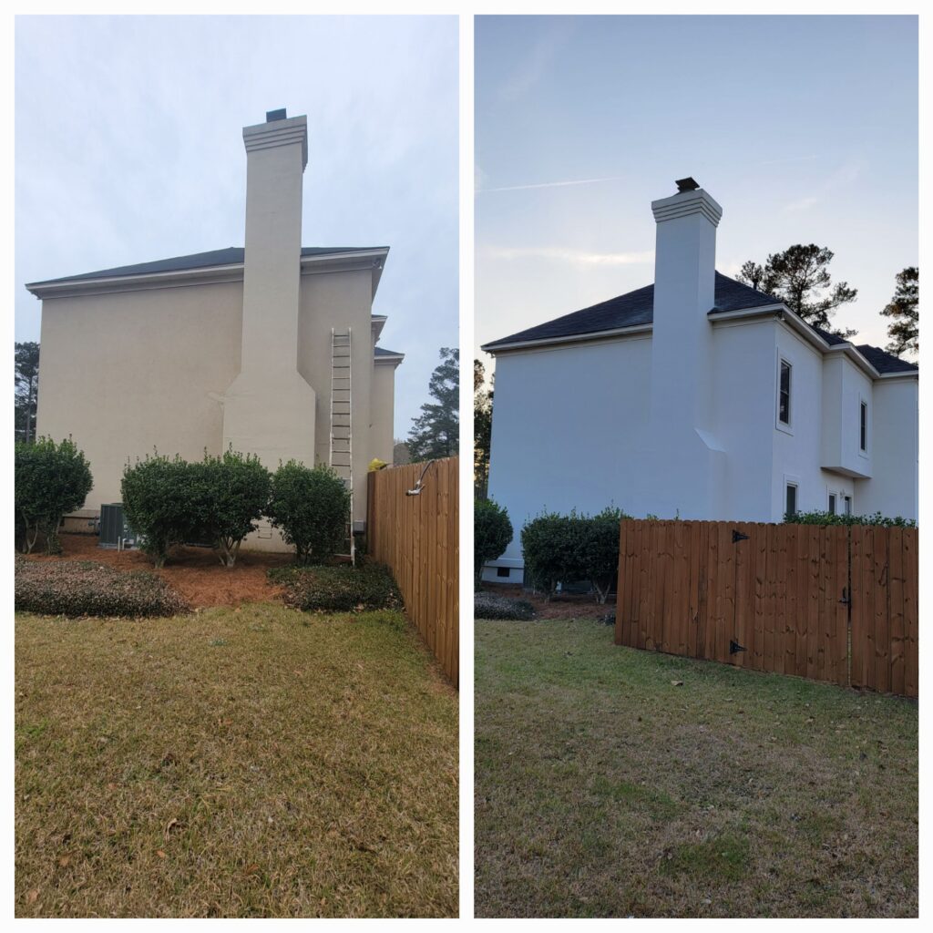 exterior house painting Greenwood SC
